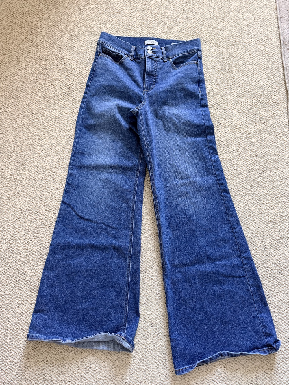Sofia Jeans By Sofia Vergara Margot Wide Leg Jeans Womens Size 4 Medium Wash